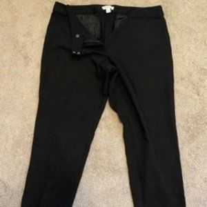 Liz Claiborne Black Trouser pants size 18